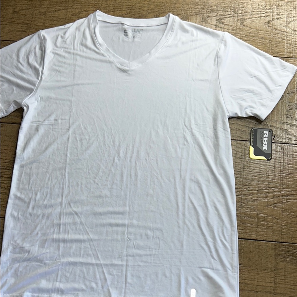 RBX White Crew Neck Short Sleeve Tee